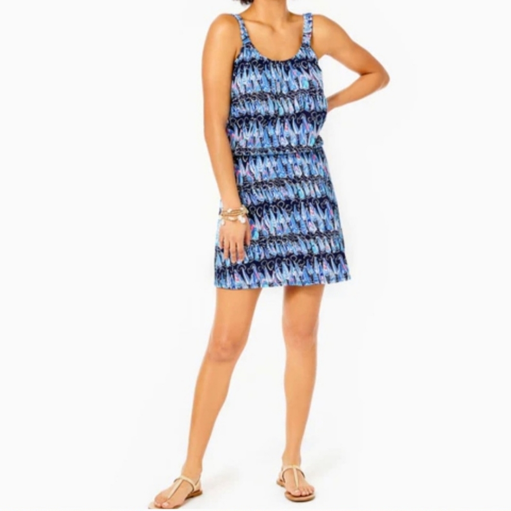 NWT Lilly Pulitzer Loro Romper. Size XS